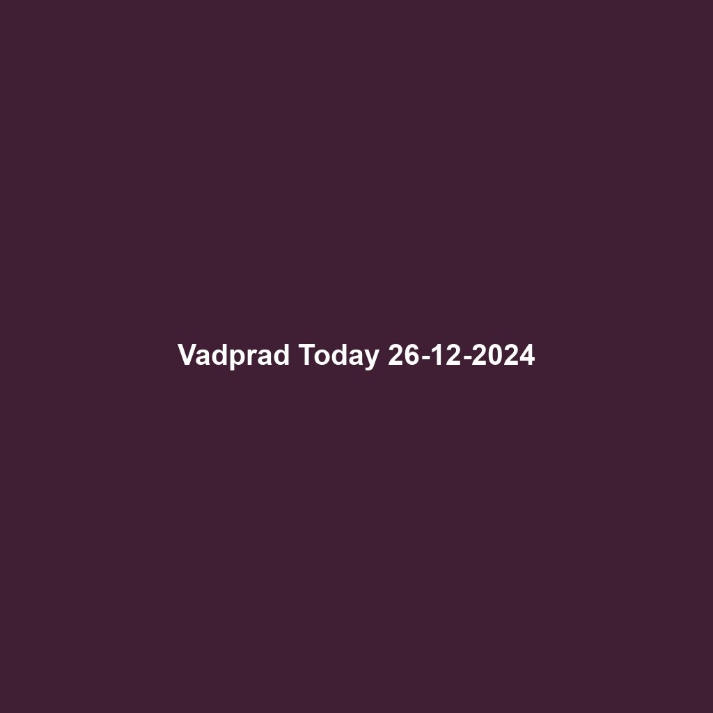 Vadprad Today 26-12-2024