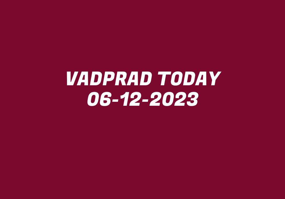 Vadprad Today 06-12-2023