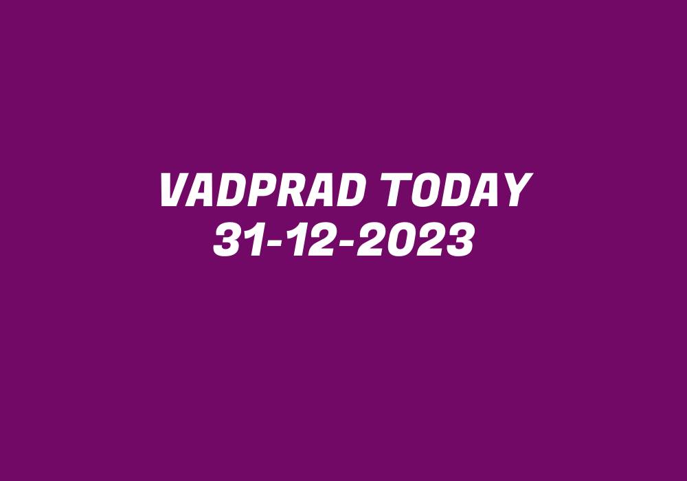 Vadprad Today 31-12-2023