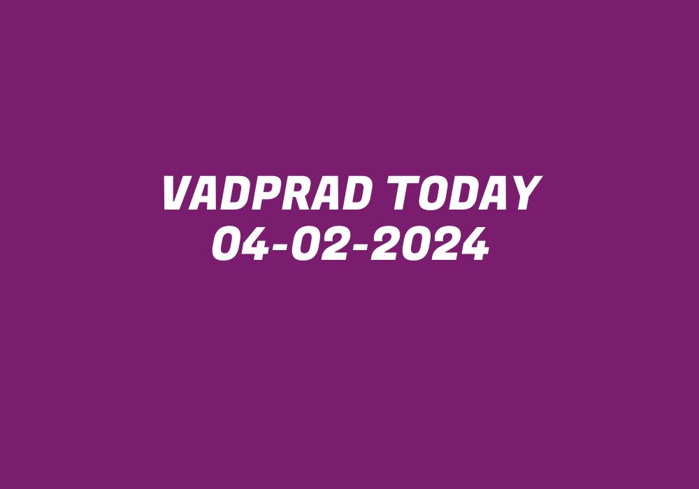 Vadprad Today 04-02-2024